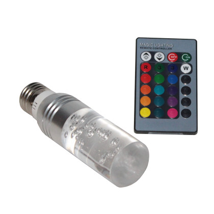 AMPOULE DEL, 3W-120V & TÉLÉCOMMANDE