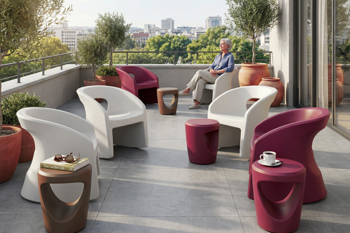 Bistro Chaise Berçante